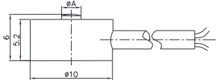 微型壓力傳感器CAZF-Y8尺寸圖