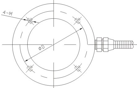 微型壓力傳感器CAZF-Y51尺寸圖2